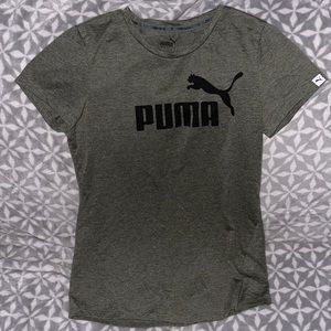 Dark grey puma shirt